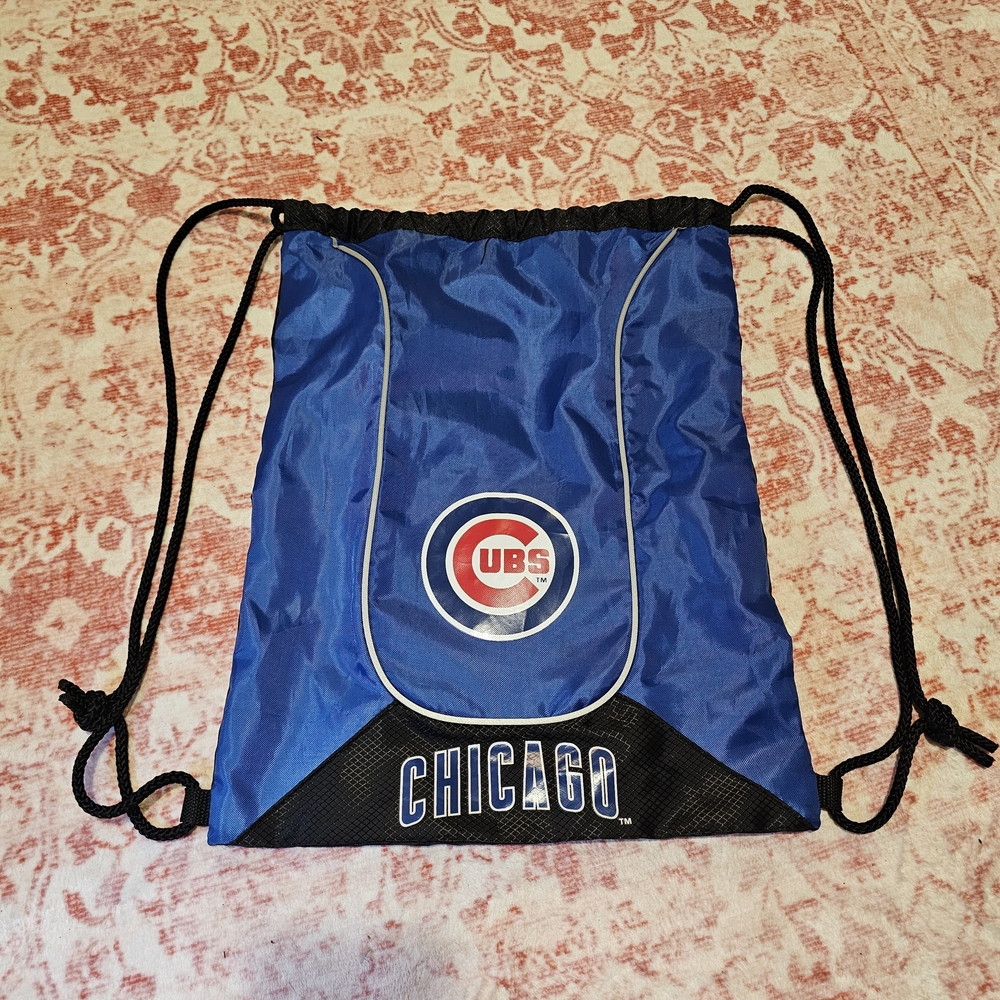Chicago Cubs Drawstring Backpack
